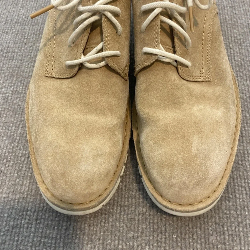 Cole Haan Zerogrand Shoes Mens Size 9 Beige Suede Casual Sneakers C31257